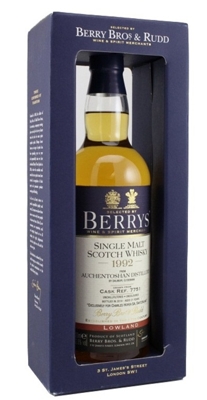 auchentoshan 1992 / 21 year old / berry bros & rudd