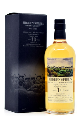 glen moray 2012 / 10 year old / hidden spirits 